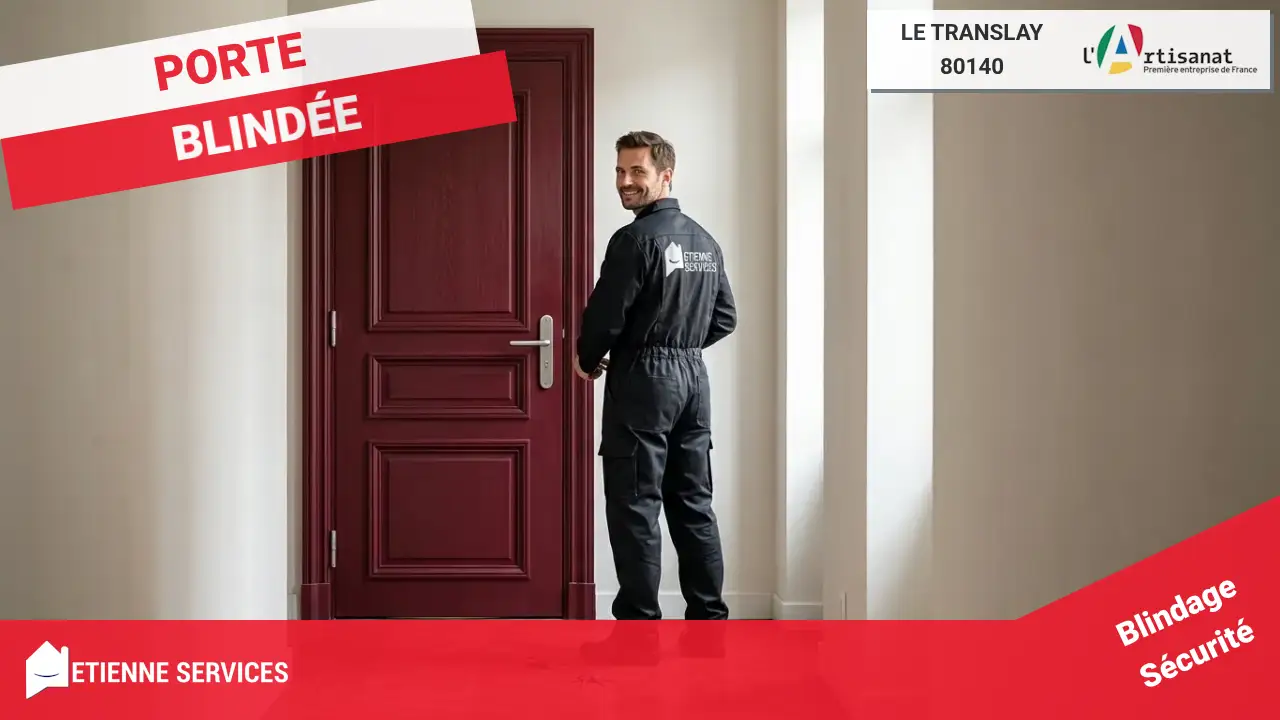 Experts en installation de porte blindée à Le Translay et ses environs