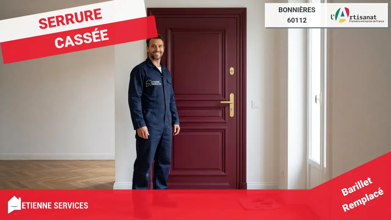 Service de Dépannage Serrurier d'Urgence 7j/7 à Bonnières et ses Environs
