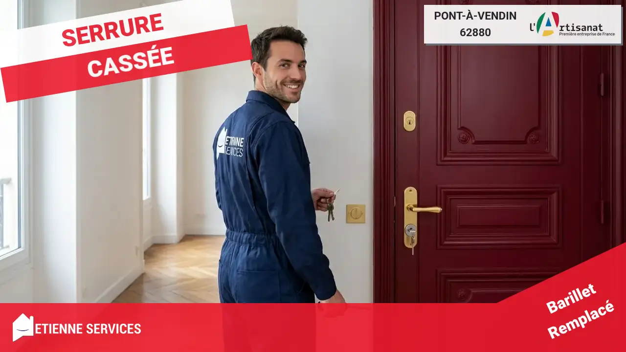 Dépannage d'Urgence en Serrurerie par nos Artisans Experts à Pont-à-Vendin