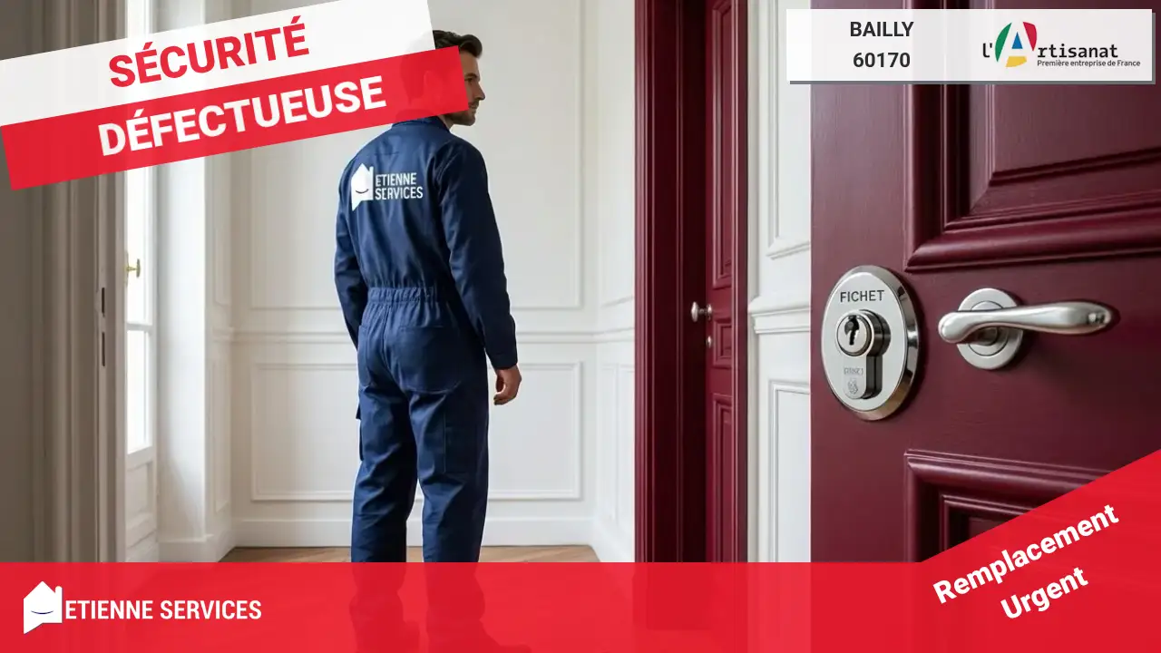Urgence serrurerie : Dépannage rapide et fiable à Bailly