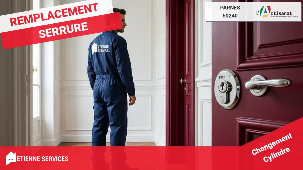 Service de dépannage de serrurerie d'urgence 7j/7 à Parnes (60240)