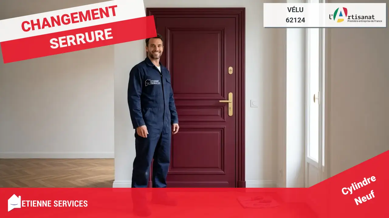 Service de dépannage serrurerie rapide et efficace à Vélu (62124)