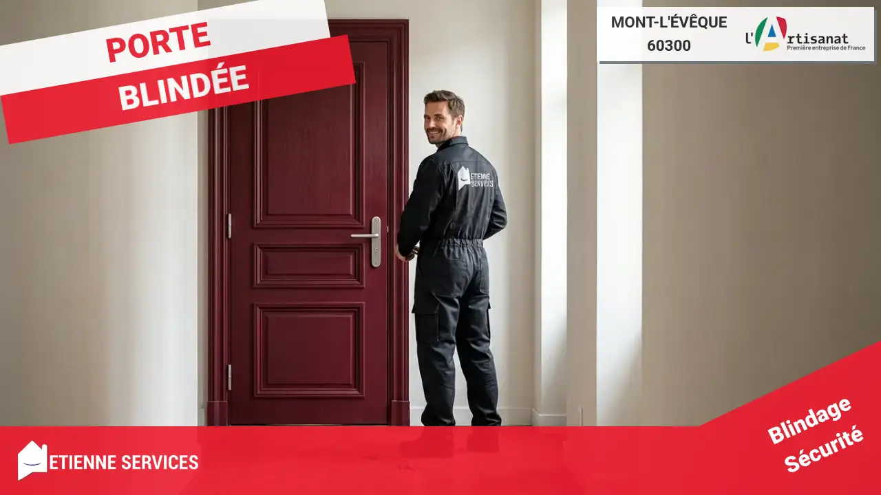 Experts en pose et remplacement de porte blindée à Mont-l'Évêque
