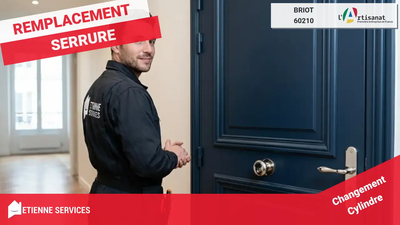 Le service de dépannage serrurerie le plus fiable et rapide de Briot