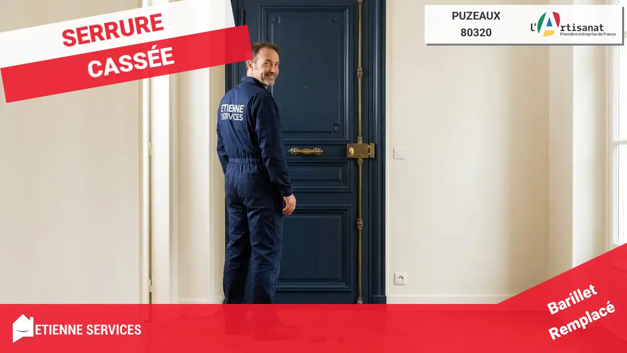 Votre service de dépannage de serrurerie d'urgence 7j/7 à Puzeaux