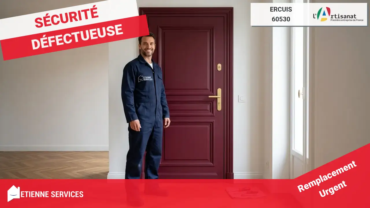 Votre Service de Dépannage Serrurerie de Confiance à Ercuis et ses Environs