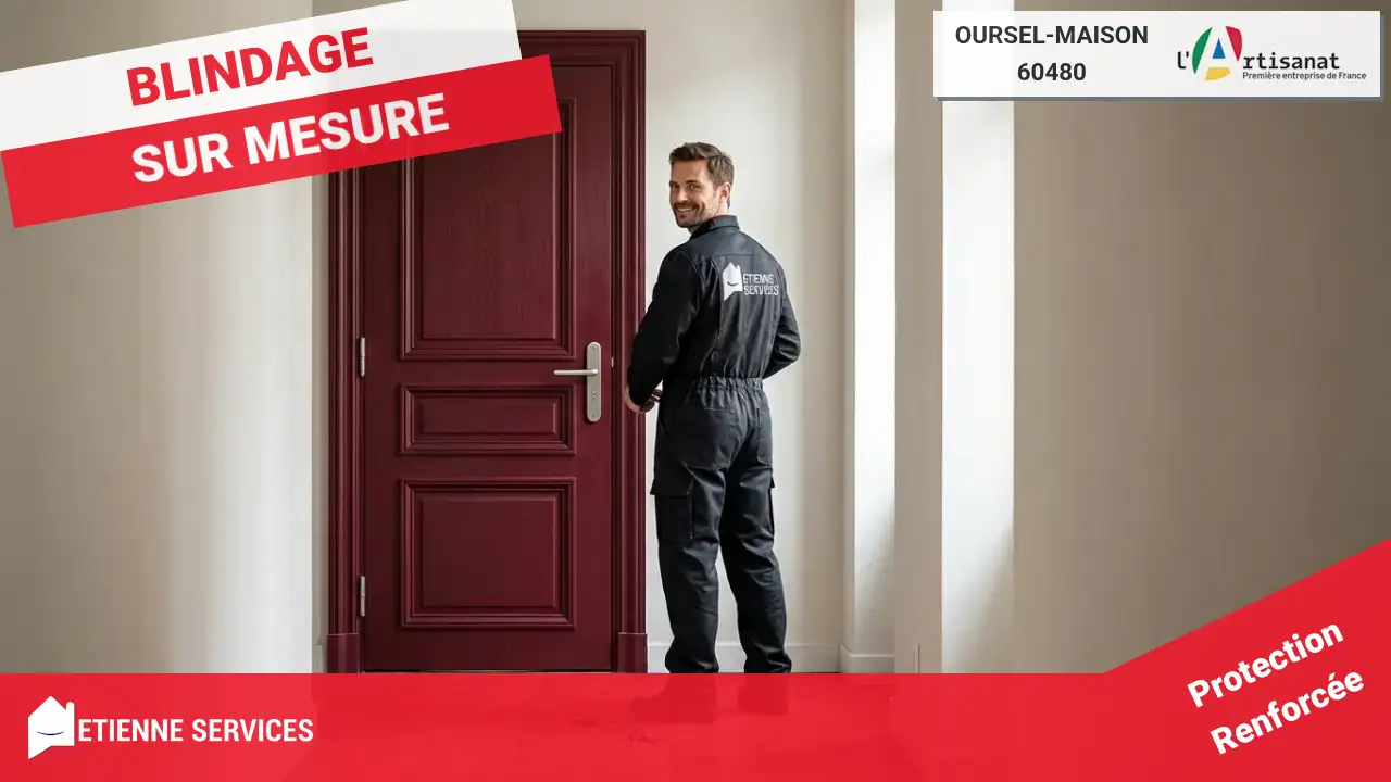Installation Professionnelle de Porte Blindée à Oursel-Maison