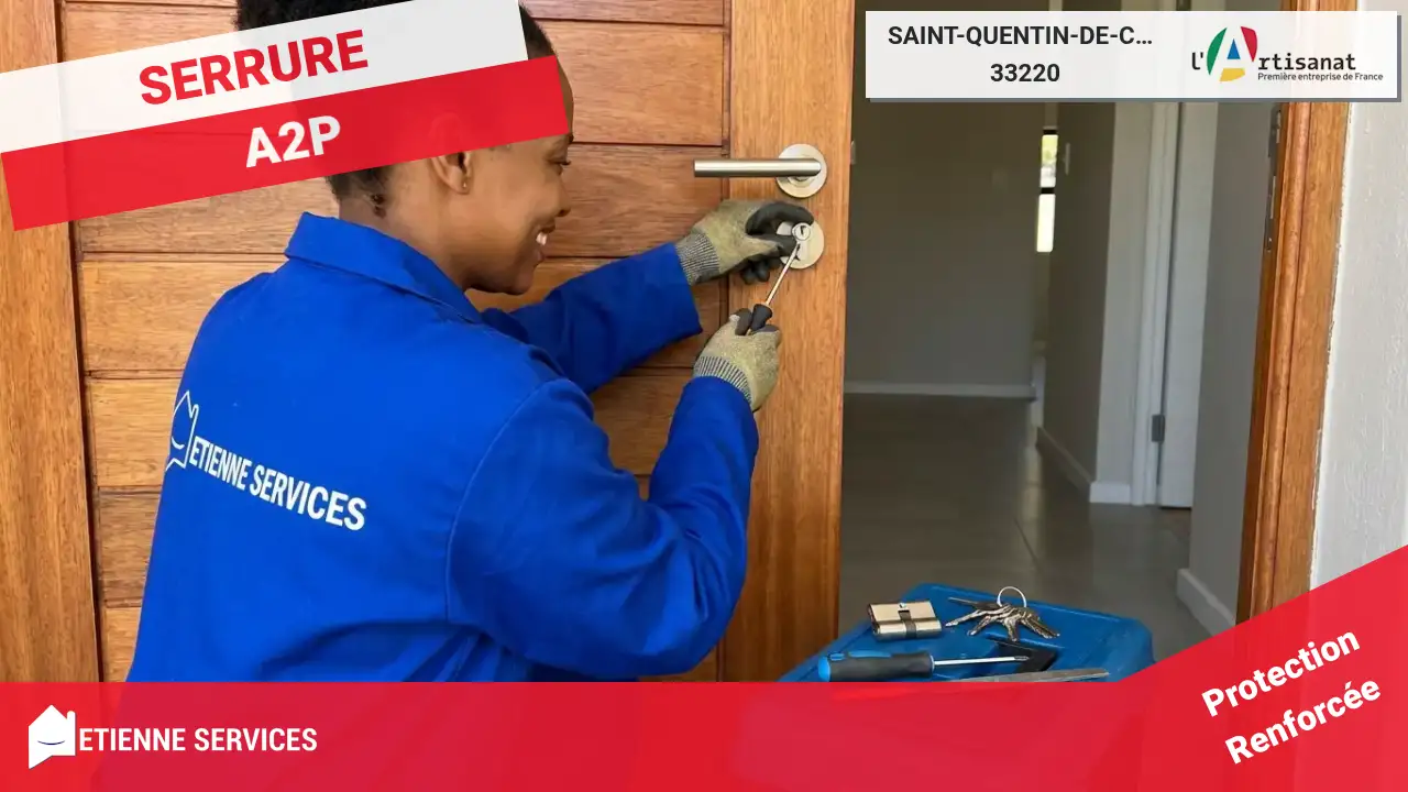 Installation et Remplacement de Serrure par nos Artisans Experts à Saint-Quentin-de-Caplong