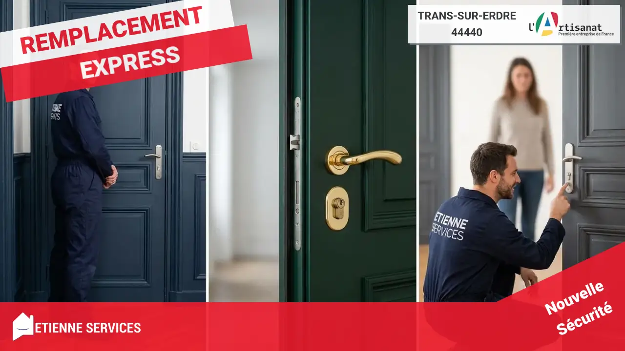 Dépannage Serrurerie d'Urgence à Trans-sur-Erdre par des Artisans Qualifiés
