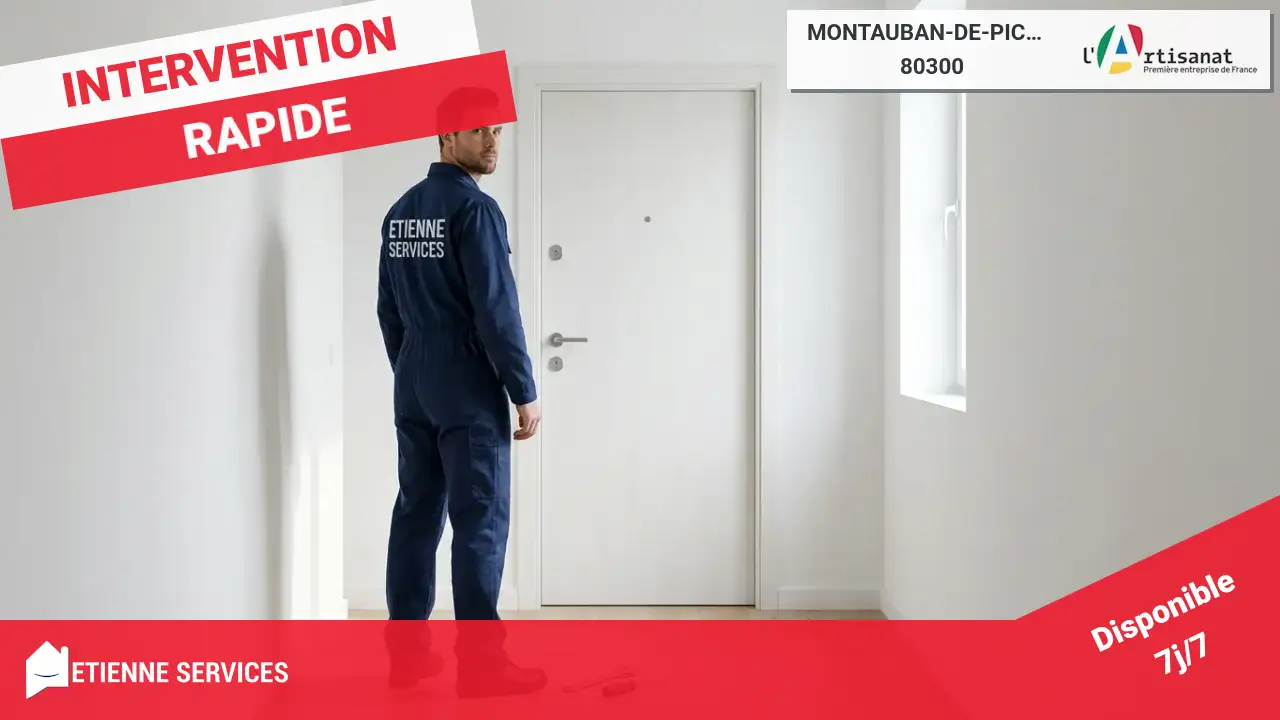 Nos Experts en Dépannage et Installation de Serrurerie à Montauban-de-Picardie