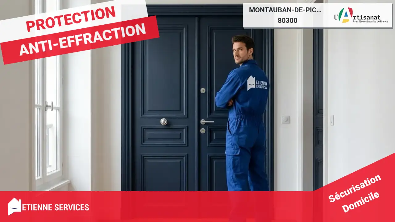 Experts en Pose et Remplacement de Porte Blindée à Montauban-de-Picardie