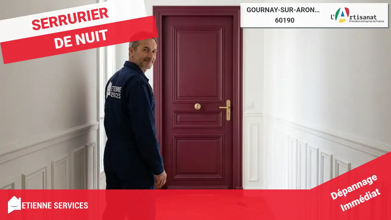 Nos experts en dépannage et installation de serrurerie à Gournay-sur-Aronde