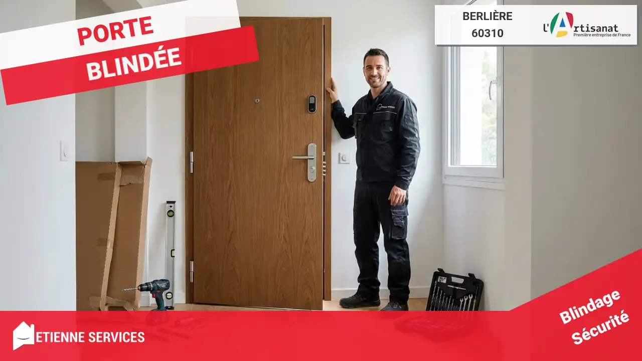 Experts Inégalés en Installation de Portes Blindées sur Mesure à Berlière