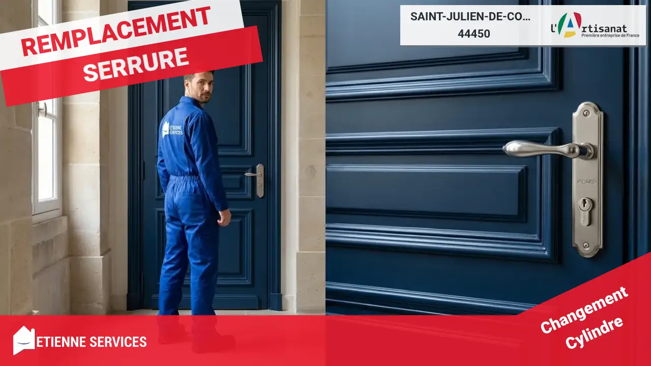 Service de Dépannage de Serrurerie Fiable et Rapide à Saint-Julien-de-Concelles