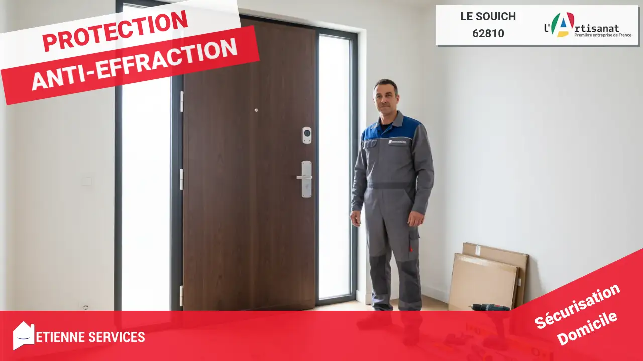 Installation de Porte Blindée de Haute Sécurité par nos Experts à Le Souich