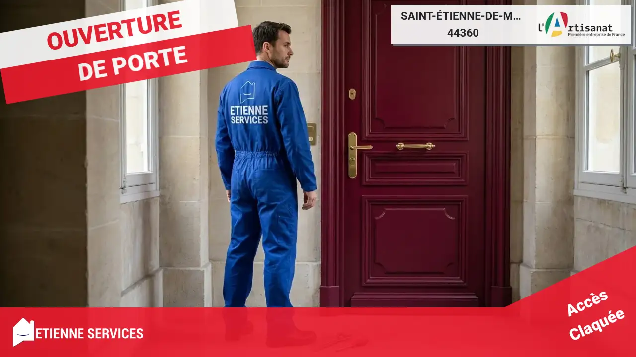 Spécialistes de l'Ouverture de Porte à Saint-Étienne-de-Montluc, Intervention Rapide 7j/7