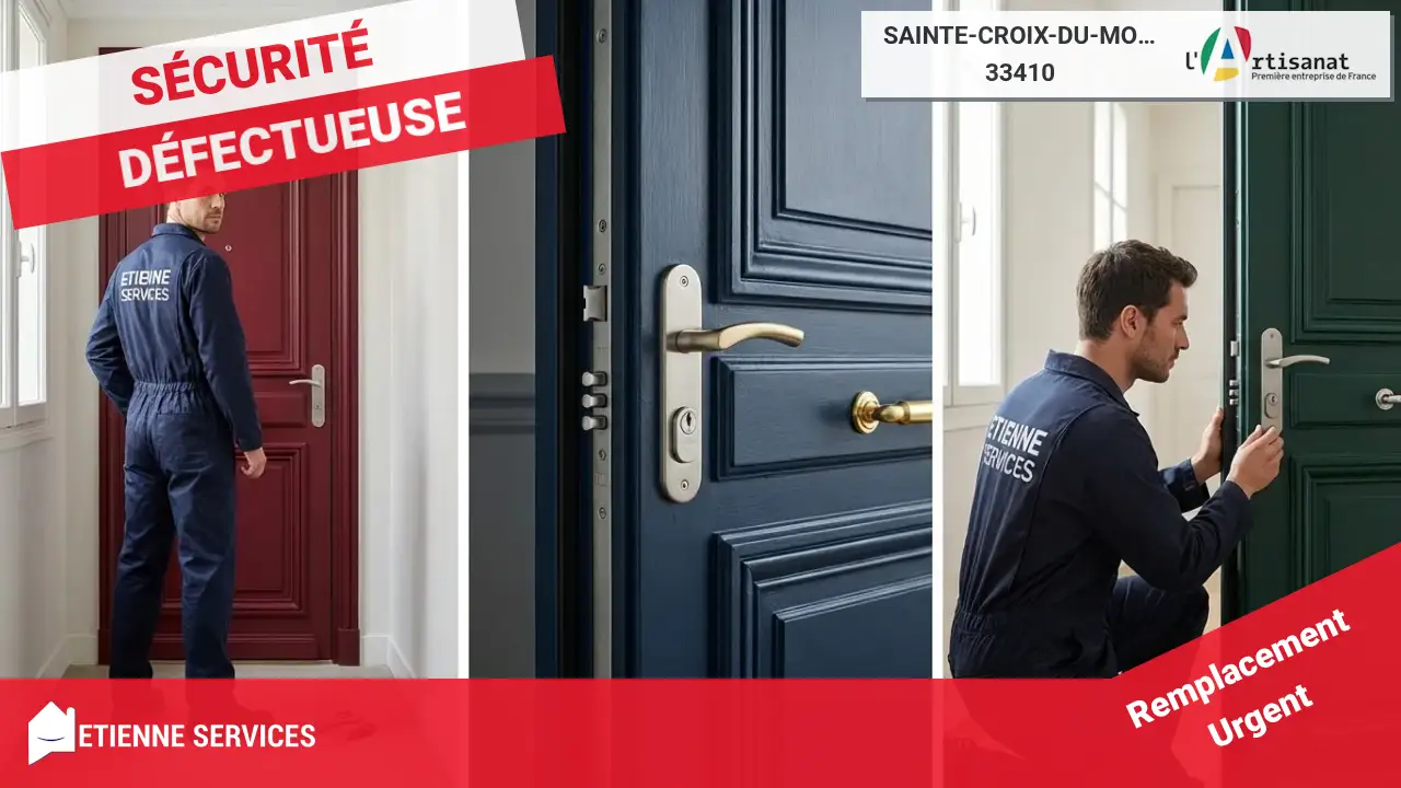 Votre service de dépannage de serrurerie le plus fiable à Sainte-Croix-du-Mont