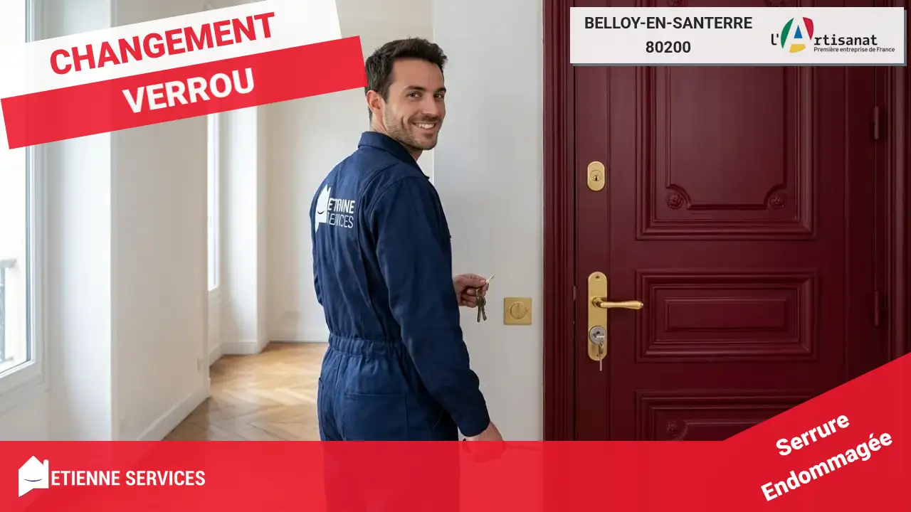 Service de Dépannage de Serrurerie d'Urgence à Belloy-en-Santerre