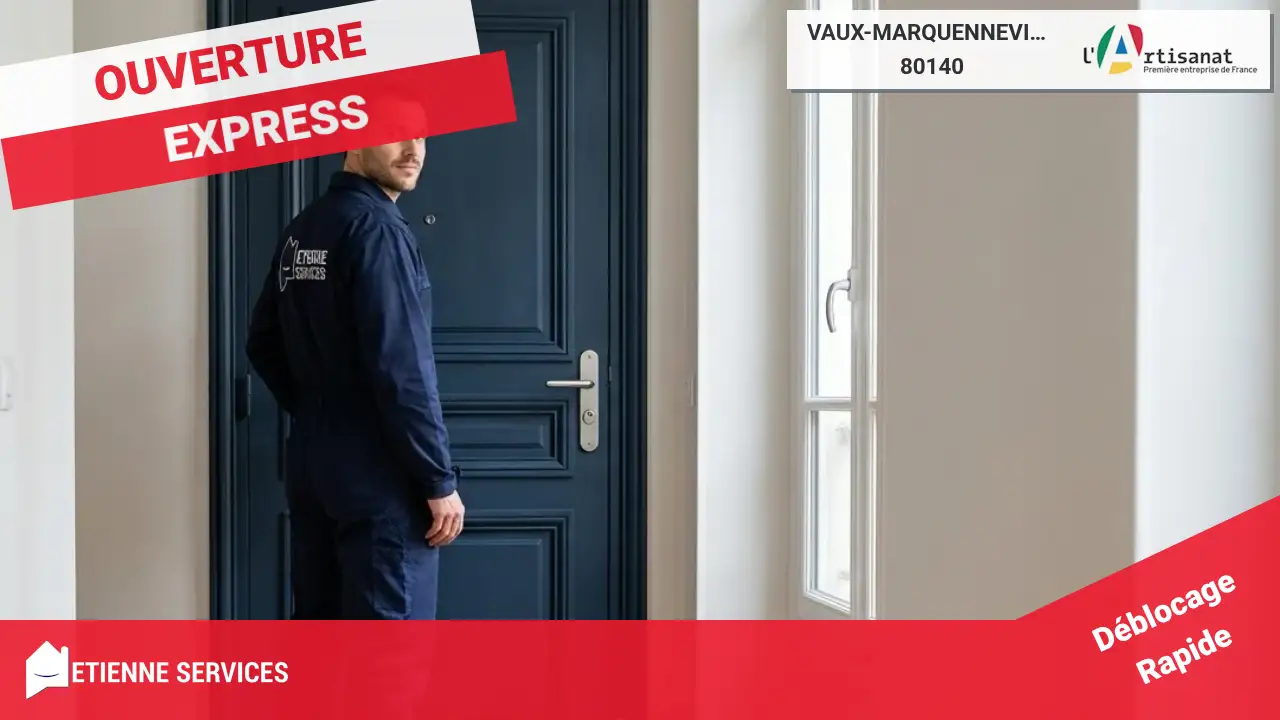 Service d'ouverture de porte rapide et efficace à Vaux-Marquenneville