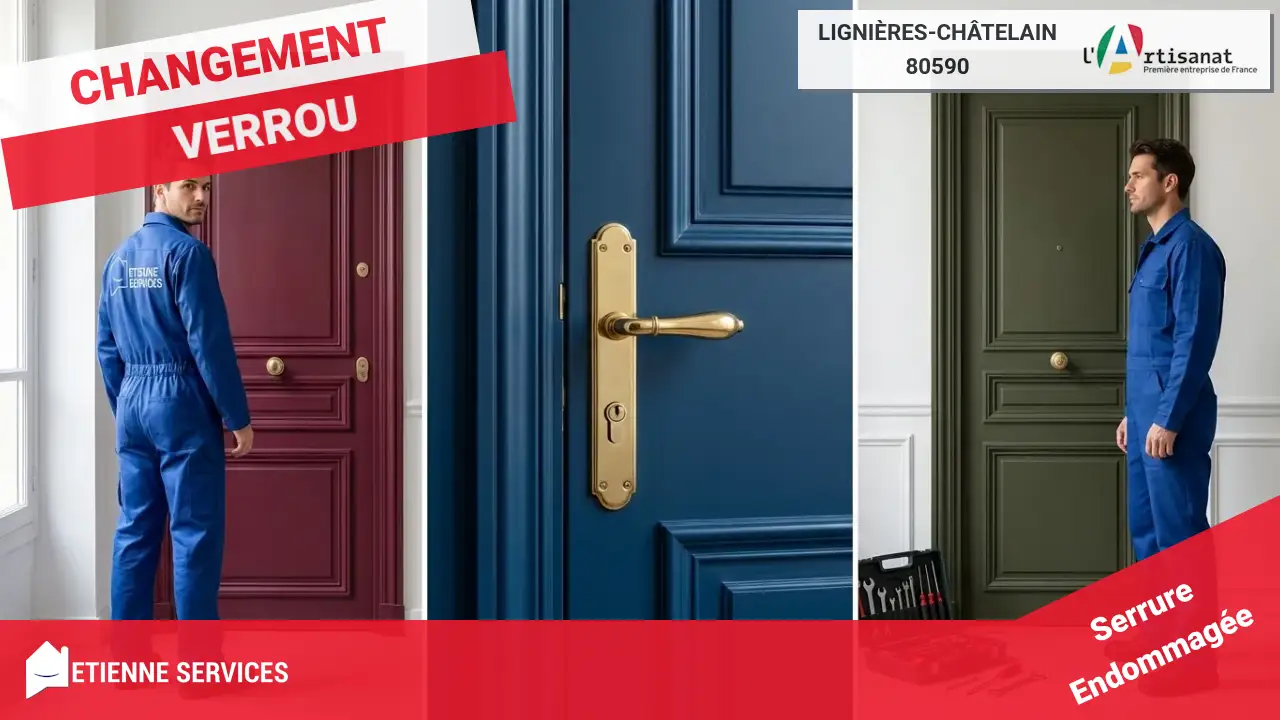 Service de Dépannage Serrurerie d'Urgence à Lignières-Châtelain, Disponible 7j/7