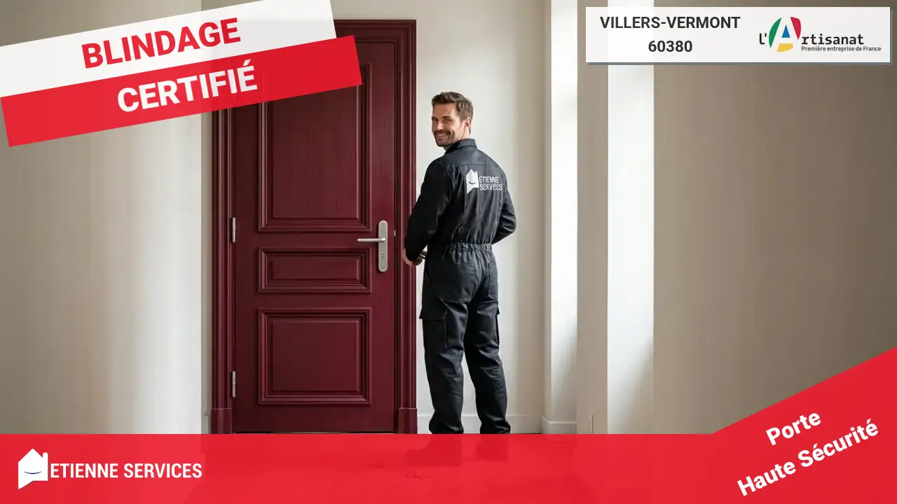 Experts en Installation et Remplacement de Porte Blindée à Villers-Vermont