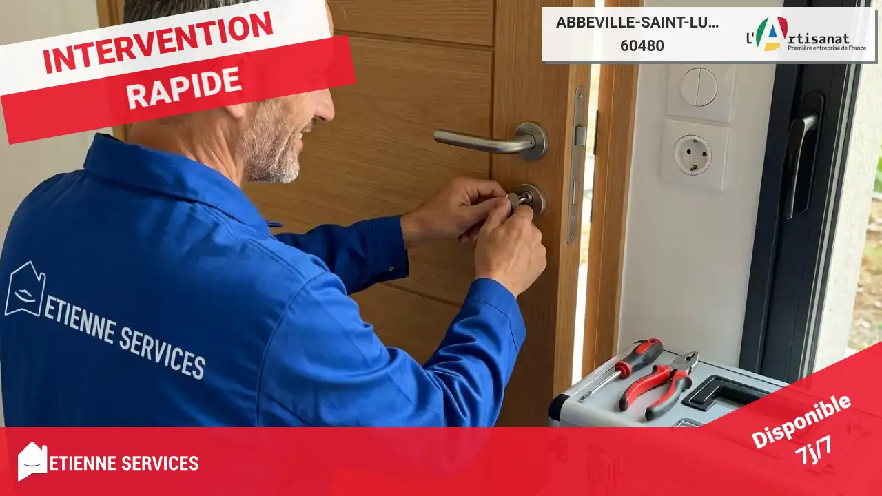 Votre expert en dépannage et installation de serrurerie à Abbeville-Saint-Lucien