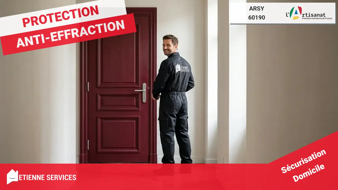 Installation de Porte Blindée de Haute Sécurité à Arsy (60190) par nos Meilleurs Spécialistes