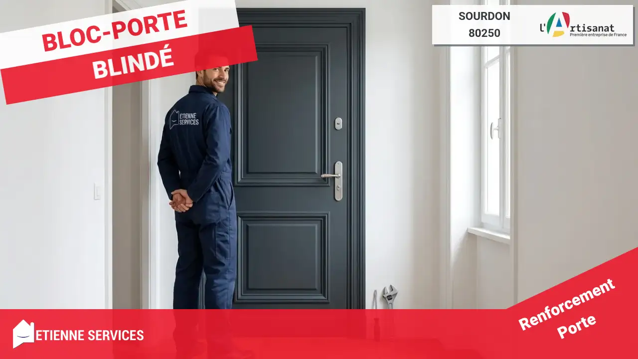 Installation experte de portes blindées pour une sécurité maximale à Sourdon