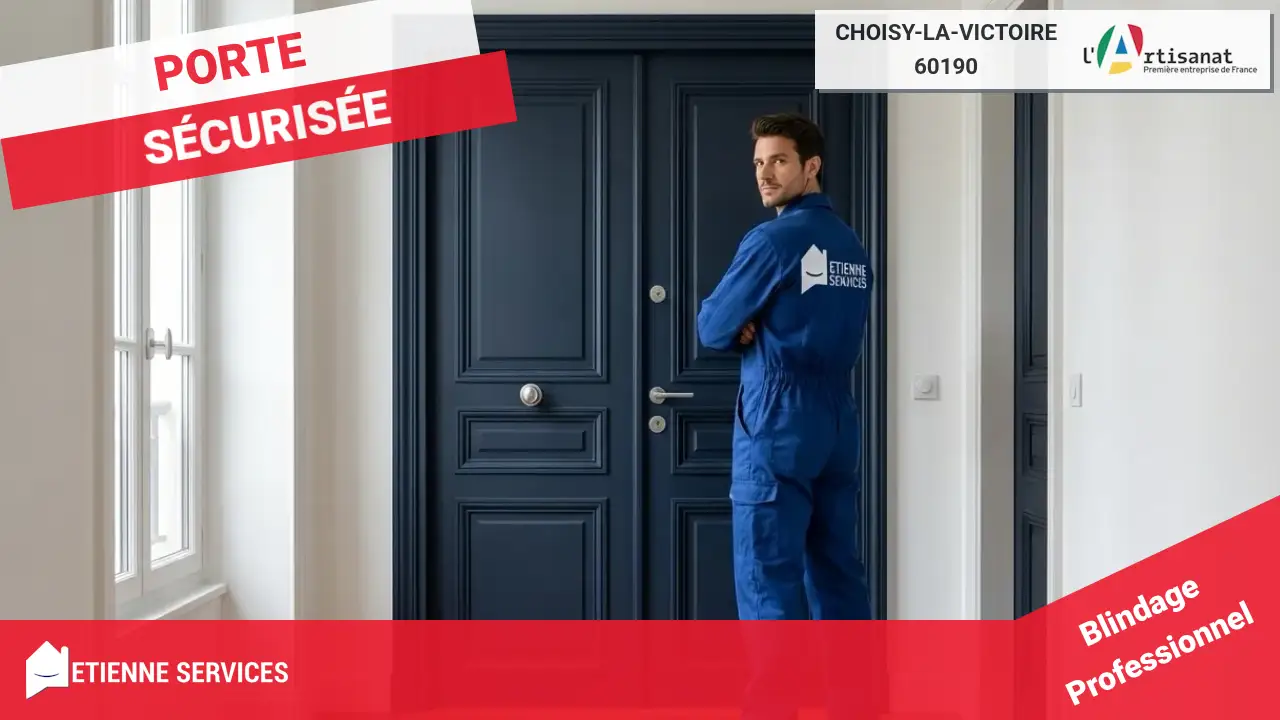 Spécialistes de l'installation et du remplacement de porte blindée à Choisy-la-Victoire (60190)