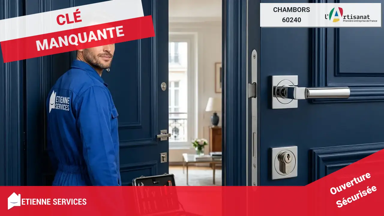 Service d'Ouverture de Porte Rapide et Efficace par nos Experts à Chambors