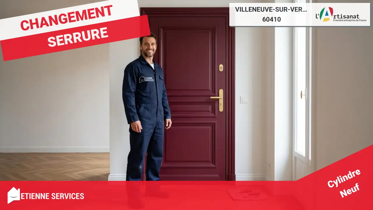 Votre Service de Dépannage de Serrurerie Fiable et Rapide à Villeneuve-sur-Verberie