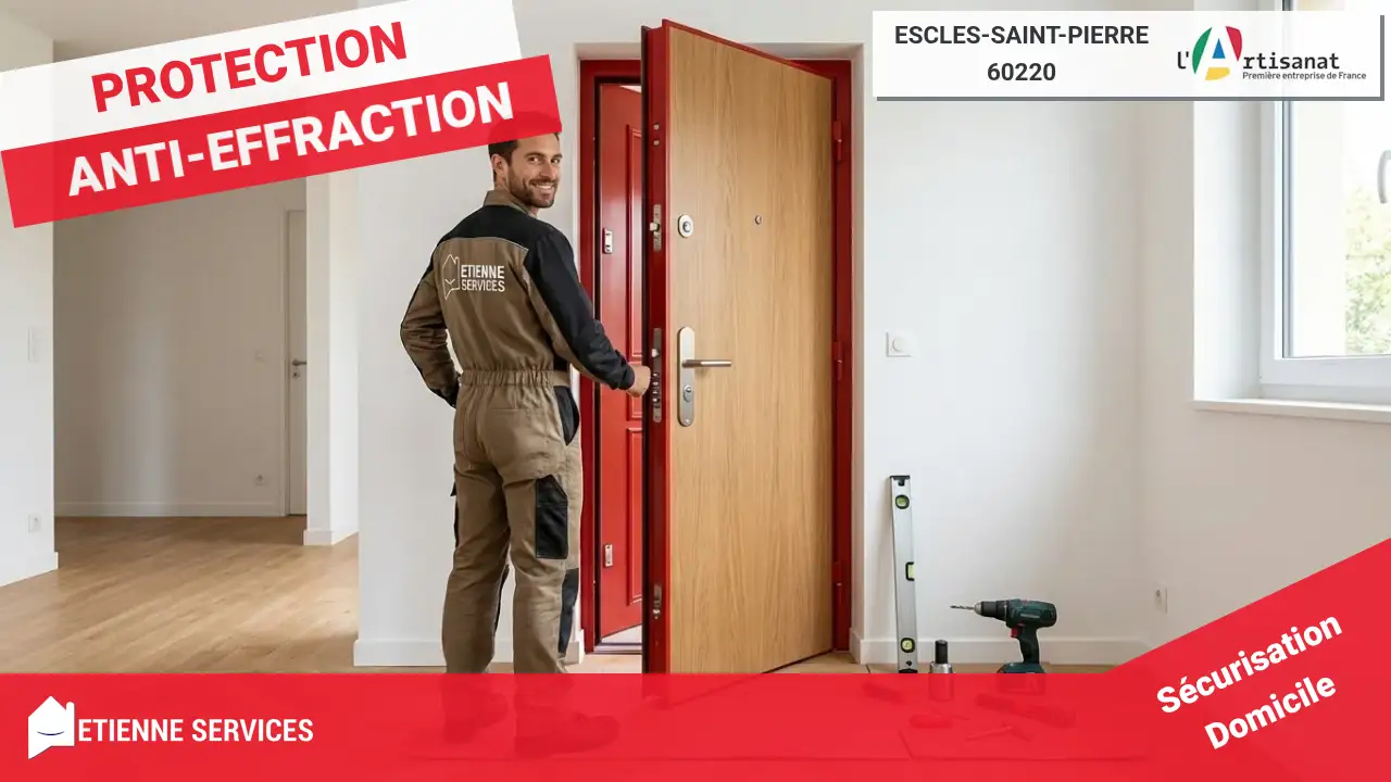 Votre Expert en Installation de Porte Blindée à Escles-Saint-Pierre et ses Environs