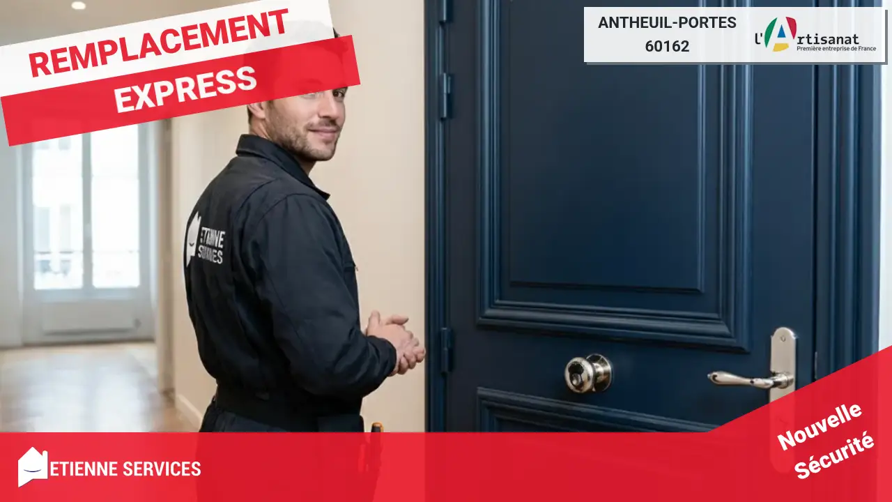 Dépannage de Serrurerie d'Urgence à Antheuil-Portes : Intervention Rapide 7j/7