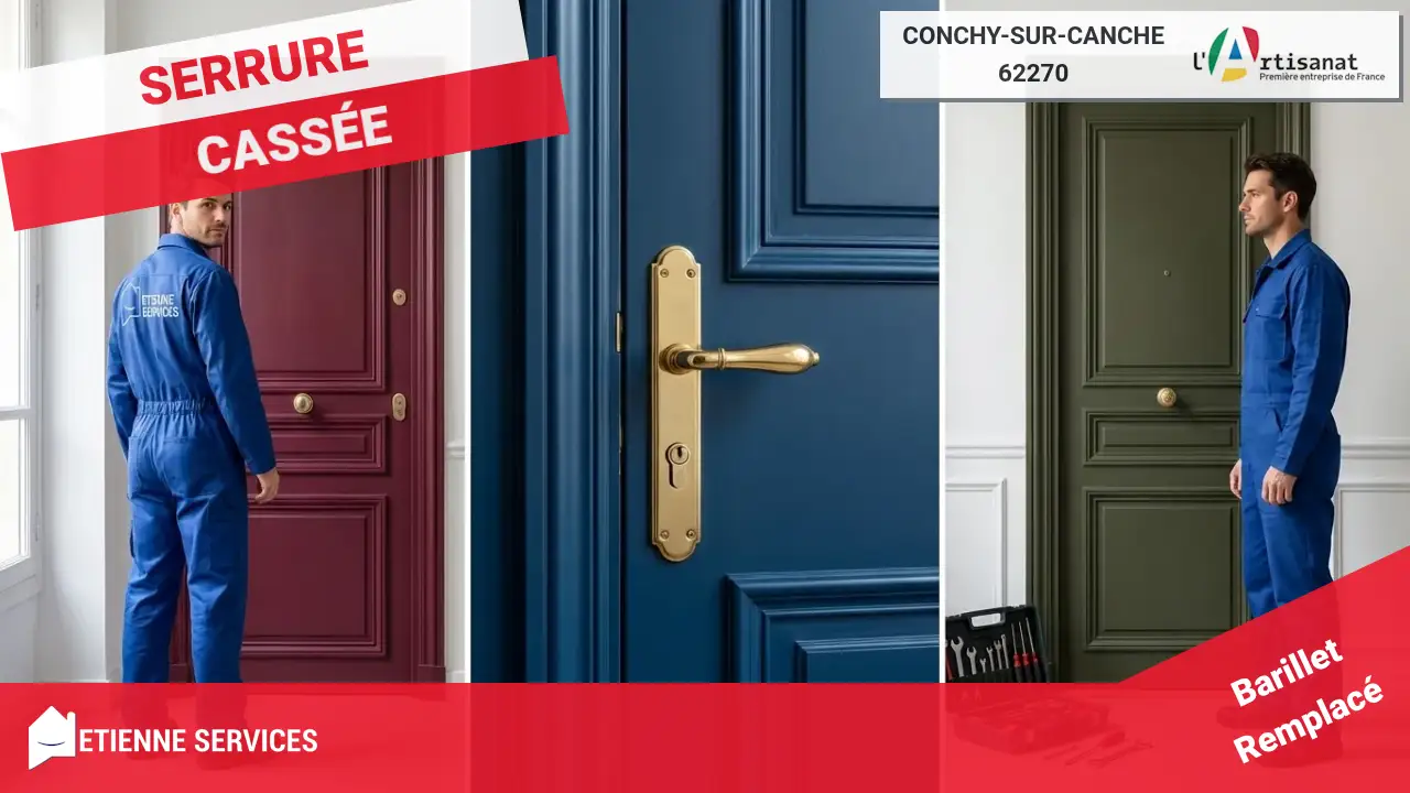 Service de Dépannage de Serrurerie d'Urgence 7j/7 à Conchy-sur-Canche
