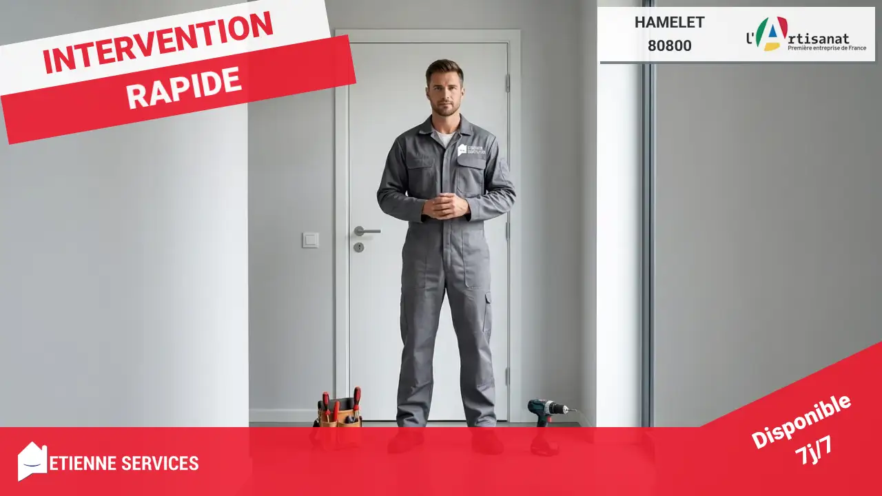 Nos Experts en Dépannage et Installation de Serrurerie à Hamelet (80800)