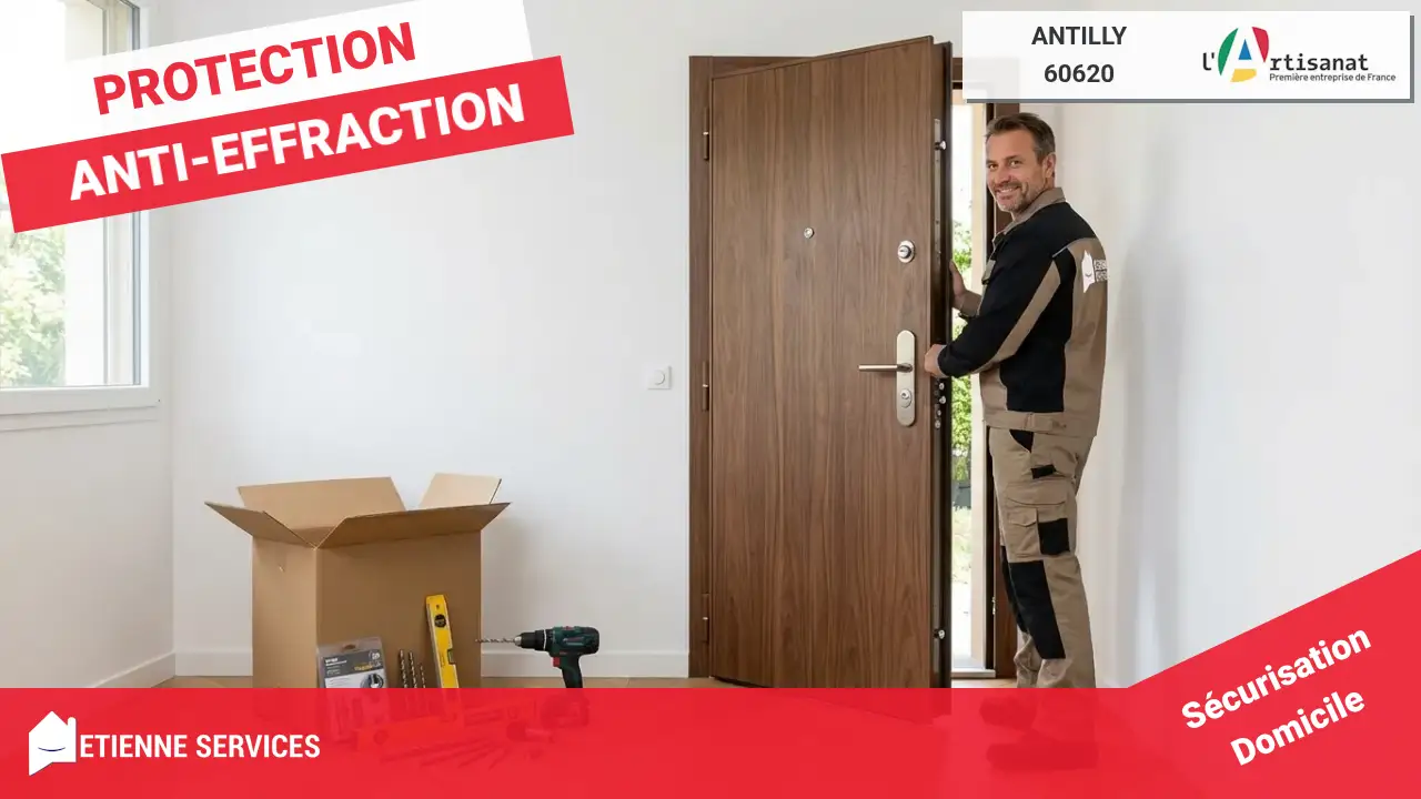 Votre Partenaire pour l'Installation de Portes Blindées Robustes à Antilly