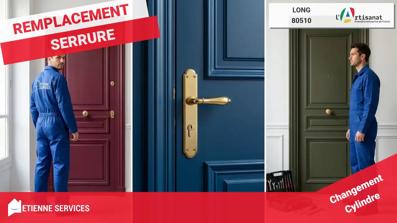 Service de dépannage serrurerie rapide et efficace à Long (80510)