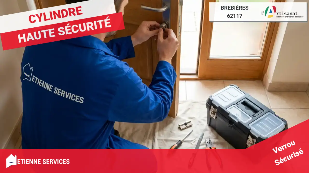 Artisans experts en installation et remplacement de serrure à Brebières