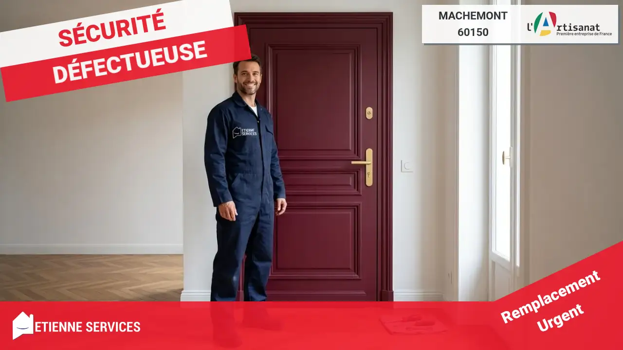 Votre Service de Dépannage Serrurerie d'Urgence à Machemont 7j/7