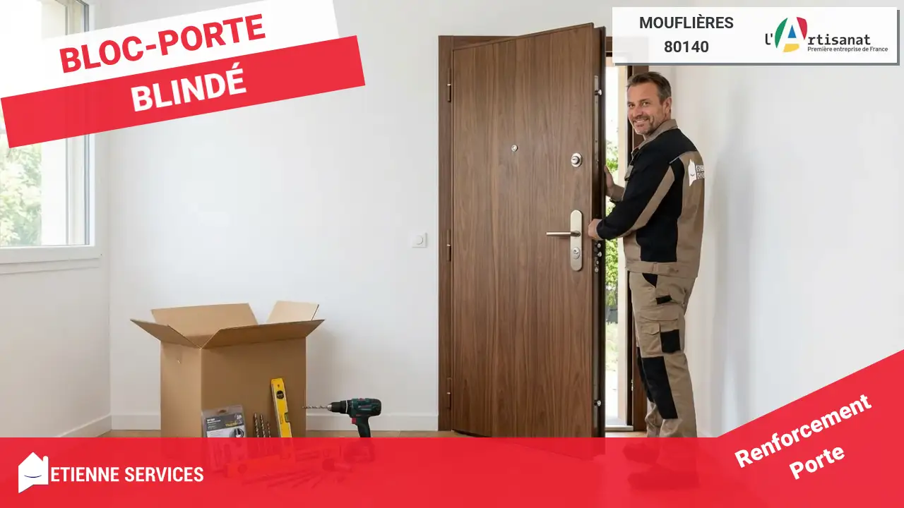Experts en Pose et Remplacement de Porte Blindée à Mouflières