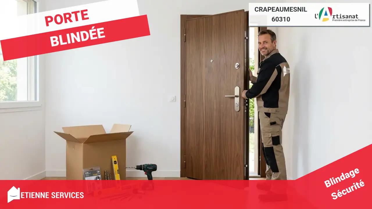Votre Spécialiste de la Porte Blindée à Crapeaumesnil et ses Environs