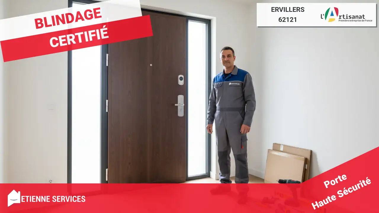 Votre Partenaire pour l'Installation de Portes Blindées de Haute Sécurité à Ervillers