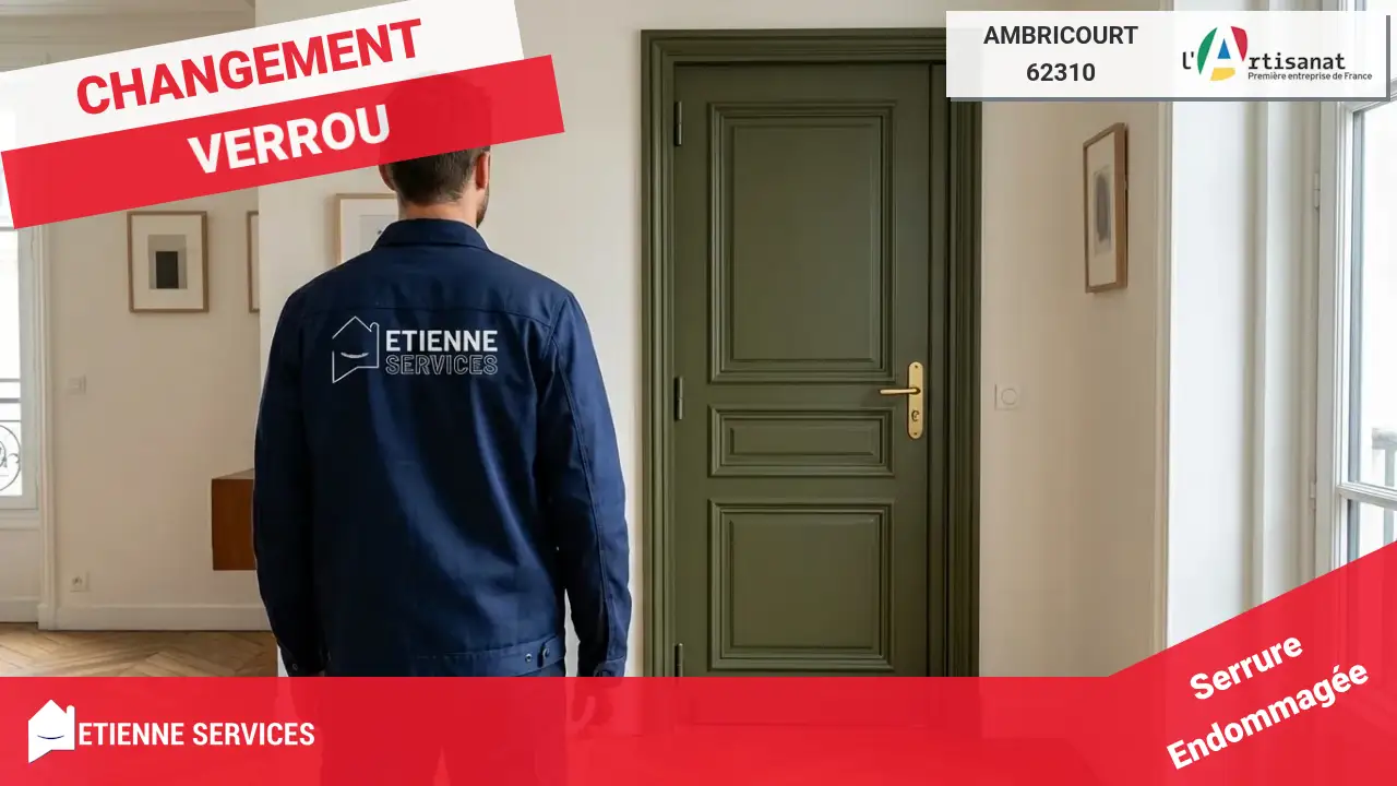 Votre service de dépannage serrurerie rapide et efficace à Ambricourt