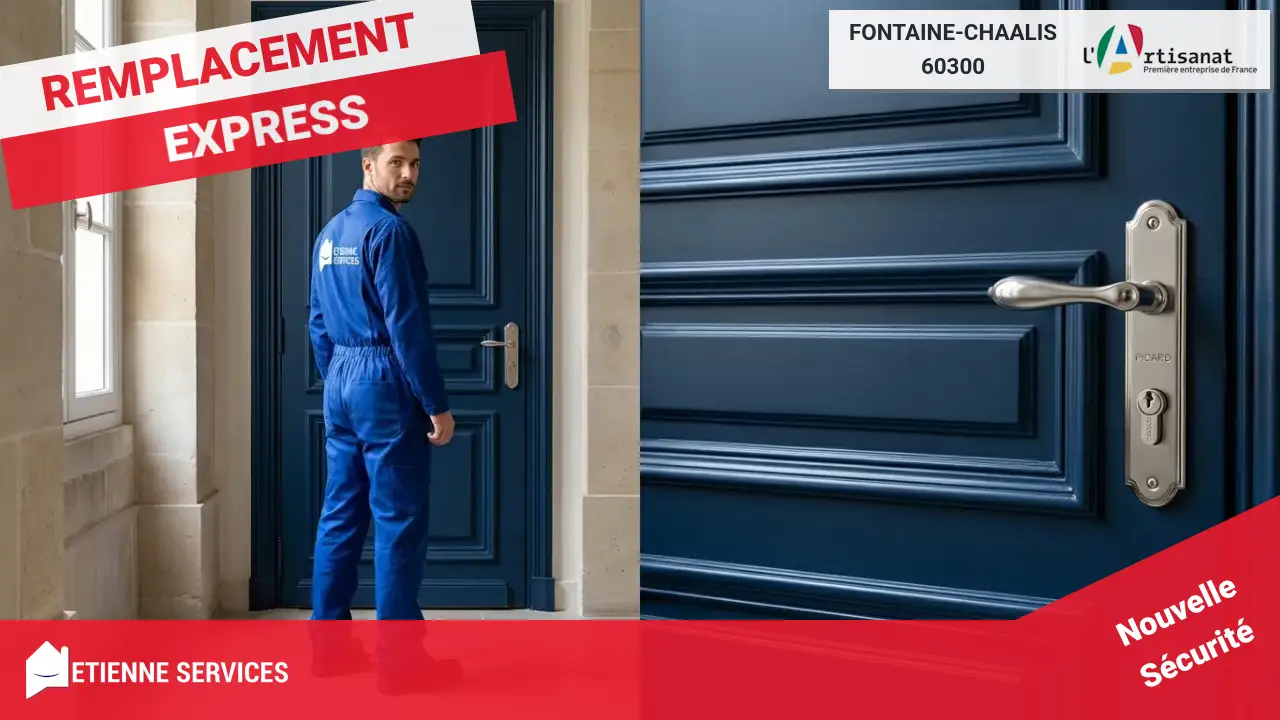 Dépannage de Serrurerie Efficace et Rapide à Fontaine-Chaalis et Alentours