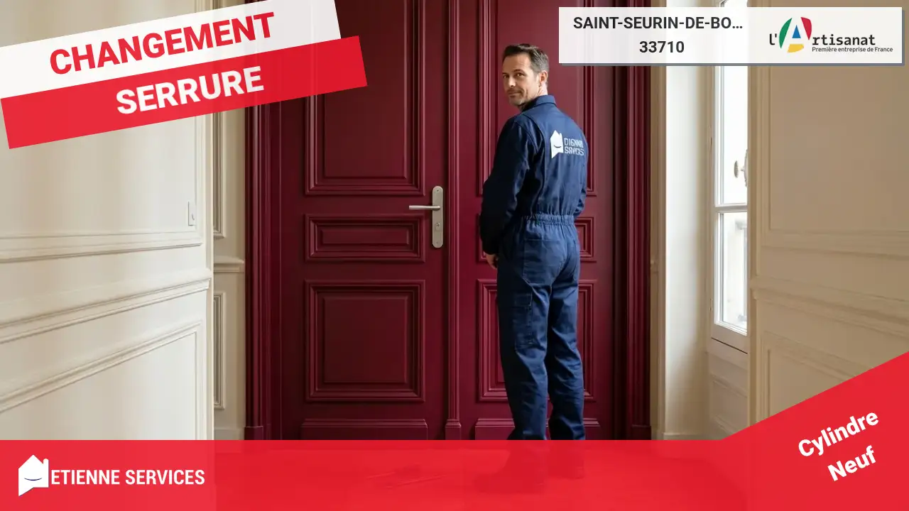 Service de Dépannage de Serrurerie d'Urgence à Saint-Seurin-de-Bourg, Disponible 7j/7