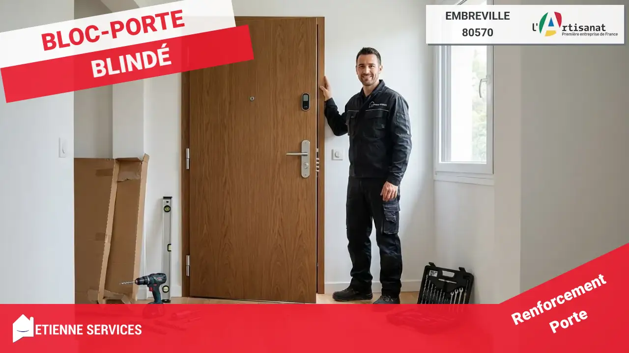 Experts en Pose et Remplacement de Porte Blindée à Embreville