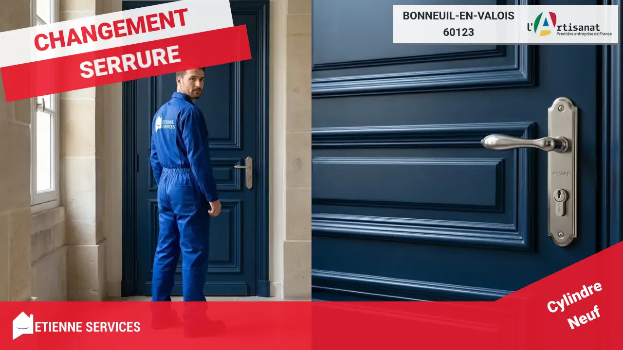 Service de Dépannage de Serrurerie d'Urgence 7j/7 à Bonneuil-en-Valois
