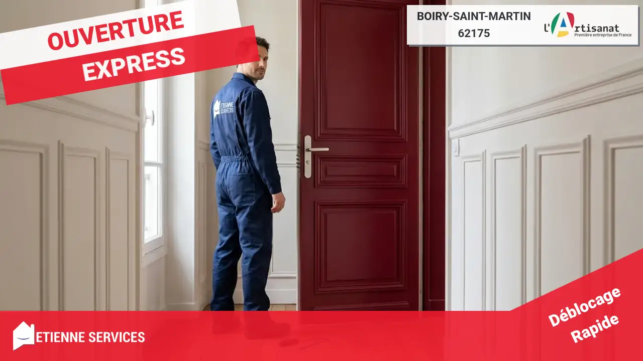 Spécialistes de l'Ouverture de Porte d'Urgence à Boiry-Saint-Martin