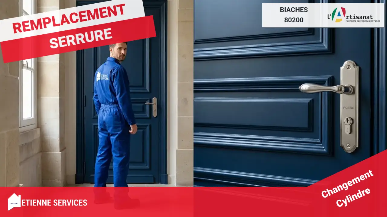 Service de Dépannage Serrurerie d'Urgence à Biaches, Disponible 7j/7