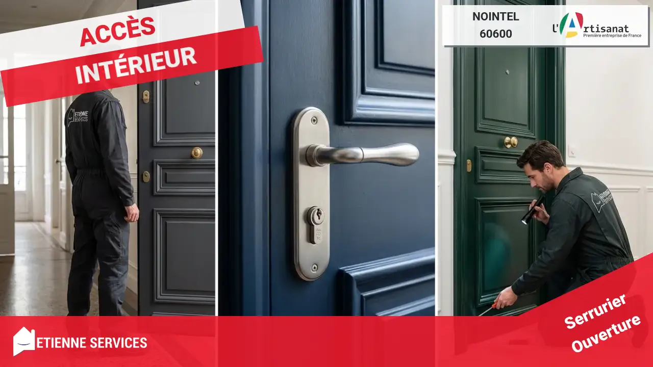 Spécialistes de l'Ouverture de Porte sans Dégâts à Nointel (60600)
